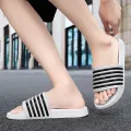 Big Size Men's Slippers Summer Sport Style Slides Anti-slip Thick Sole Breathable Fashion Outdoors Slip-on Beach Leisure Sandals. 