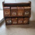 Wooden Crafted Wooden Masala Box RackStationery & Craft / Craft Supplies / General Craft. 