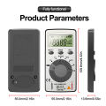 Digital Display Portable Card Digital Multimeter 0MV~600V Ultra-Thin Mini Voltage And Current Meter With Alarm Buzzer. 