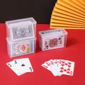 New Transparent Plastic Boxes Playing Cards Container PP Storage Case Packing Poker Game Card Box For Board Games.
