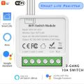 Wifi Smart switch 3-Gang 10A (Tuya or SmartLife app). 