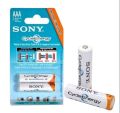Sony AAA 1.2v 4300mAh TV Remote Rechargeable NI-MH Battery-2Psc. 