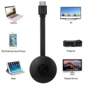 HDMI Wireless WiFi Dongle TV Streaming Device Chrome Cast Full HD 1080P Digital Media Stream Video HDTV Mira Cast Full HD 1080P Android TV Stick Black. 