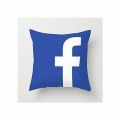 Emoji Decorate Facebook Cushion17.7 Inch Soft Compostable With Pillow. 