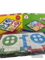 Megnatic Folding Board Ludo Game With Complete Goti Set for Adults & Family. 