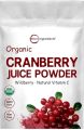 Organic Cranberry Juice Powder  Enhance Urinary Tract Cleanse & Prostate Health, Water Soluble and Pet Friendly 80Gram. 