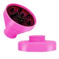 Collapsible Hair Dryer Diffuser Attachment Foldable Portable Blow Dryer Diffuser Pink Professional Hair Styling Tools. 