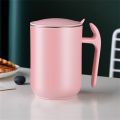 500ml Coffee Cup Large Capacity 304 Stainless Steel Mug With Lid Coffee Milk Cup Tea Coffee Mug Gift For Kitchen. 