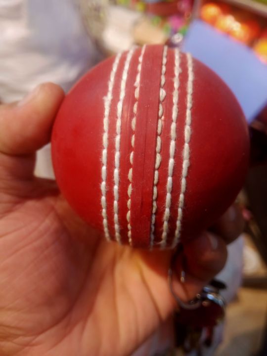 Soft Rubber Cricket Ball Practice Ball - Red