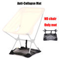 Camping Chair Anti-Sinking Mat Lightweight Collapsible Anti-Collapse Floor Pad Waterproof Ground Mat for Beach Picnic Backpackin.