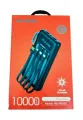 RECRSI RE-PB030 Solar Energy Power Bank 10000 mAh - Black. 