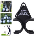 3D Printed Golf Ball Holder Funny Golf Accessory Clip On Tee Bag Belt For Men Portable Training Gift. 