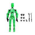 Titan 13 With Wings Figure Toys Lucky T13 Joint Movable Action Figuras 3D Printed Multi-Articular Robot Toys For Kids Gifts 13cm. 