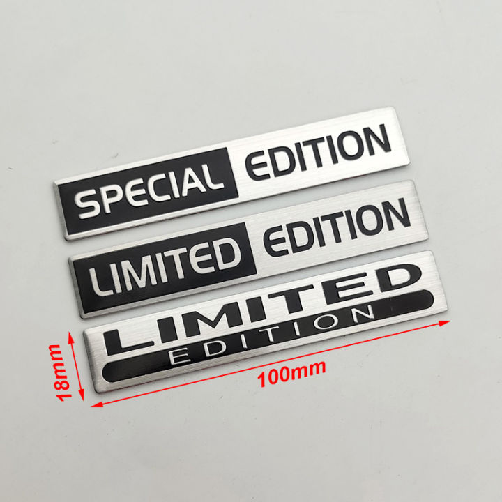 3d%20Aluminium%20Silver%20Special%20Edition%20Logo%20Limited%20Edition%20Emblem%20Car%20Fender%20Badge%20Trunk%20Decal%20LIMITED%20EDITION%20Stikcer%20Accessories%20-%20Image%204