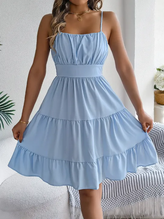 Casual%20Vacation%20Ruffled%20Camisole%20Dress%20Spring%20Summer%20Women's%20Solid%20Dresses%20for%202026%20Valentine's%20Day%20Woman%20Clothing%20Pink%20Blue%20-%20Image%204