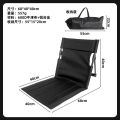 Folding Recliner Fishing Chair Outdoor Folding Beach Garden Recliner Portable Folding Chair Floor Mat Lawn Chair.