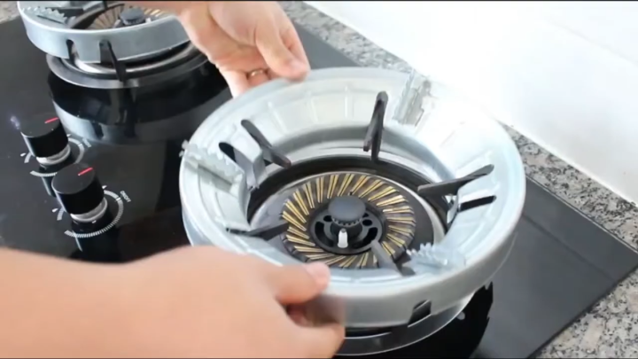 Energy Saving Gas Stove Cover Windproof Disk Windshield Bracket- Galaxy Paradise