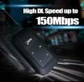 4G LTE WiFi Router 150Mbps WiFi Repeater Signal Amplifier Portable Mobile Hotspot Pocket 2100mAh MiFi Modem with Sim Card Slot. 