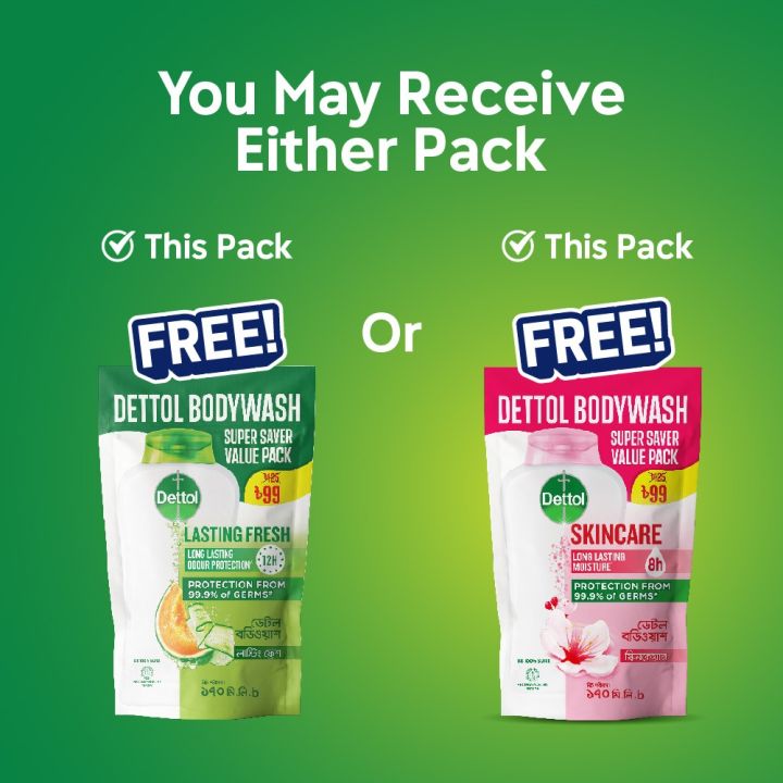 Buy%201%20Get%201%20Free%20-%20Dettol%20Lasting%20Fresh%20Bodywash%20250ml%20with%2012%20Hour%20Odour%20Protection%20+%20Skincare%20Bodywash%20170ml%20Super%20Saver%20Value%20Pack%20Free%20-%20Image%202