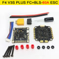 F4V3S F4 V3 V3S PLUS FC Stack/Flytower Flight Controller Board Barometer OSD 30A 45A 60A ESC for FPV Racing Drone Quadcopter. 