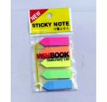 Sticky Notes Flag Shape -  Post It Notes - Pack of 25 x 5 Colour. 