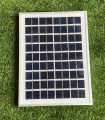 12 V 5 W solar cell panel. 