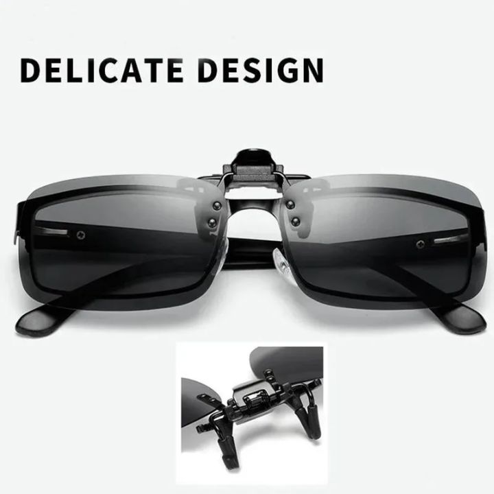 Polarized%20Sunglasses%20Clips%20Glasses%20Clip%20Driving%20Night%20Vision%20Eyeglasses%20UV400%20Outdoor%20Shades%20High%20Definition%20Sun%20Glasses%20Clips%20-%20Image%204