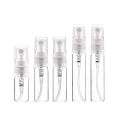 Best Selling 8 Pack 2/3/5/10ml Mini Clear Glass Perfume Bottle Refillable Perfume Bottle Sprayer Portable Travel.