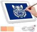 A3 Rechargeable Led Super Bright Light Pad Powered by 3500mAh Lithium Battery for Cricut Weeding Vinyl Tool，Diamond Painting. 