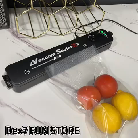 Automatic Vacuum Sealer Machine 2in1 Food Packing Sealing Device Vacuum ...