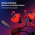 G10 game earphone gaming headset with mic [free of 3 items] the mic is detachable, gaming headphones can be used for both mobile and computer, gamer headphones, long cable, sound quality is good for playing. Parachute talking game. 