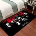 Fts Slipknots Heavy Metal Band Room Mats Retro Multiple Choice Living Room Kitchen Rug Non-Slip Welcome Rug.