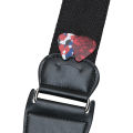 Electric Guitar Strap Acoustic Folk Guitar Belts Adjustable Vintage Cross Personality Guitar Straps Pick Pocket Accessories. 