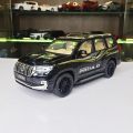 1:18 Scale Prado SUV Alloy Car Model Diecast Metal Toys Off Road Vehicle Model High Simulation Sound Light. 
