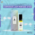 Oloria Corporate Lady Perfume Attar - A 6ml Alcohol-Free Fragrance for the Modern Woman.