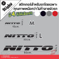Sticker Nitto tires. 
