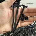 Plastic Straps Universal Nylon Buckle Cable Tie Buckle Fixed Through The Core Nail Mudguard Fender Inner Lining Trunk Industrial.