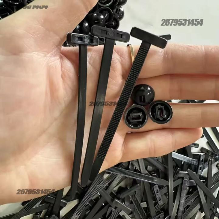 Plastic%20Straps%20Universal%20Nylon%20Buckle%20Cable%20Tie%20Buckle%20Fixed%20Through%20The%20Core%20Nail%20Mudguard%20Fender%20Inner%20Lining%20Trunk%20Industrial%20-%20Image%205