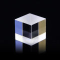 Optical Glass Cube 30mm Beamsplitters Prism Semi-Reflective and Semi-Transmissive Splitting Prism. 