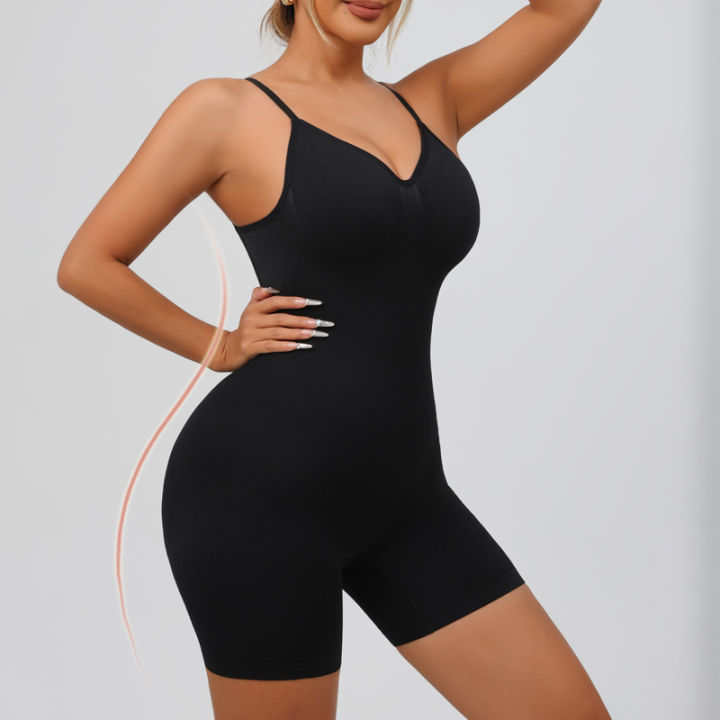 Seamless%20Low%20Back%20Bodysuit%20Shapewear%20Women%20Butt%20Lifter%20Smooth%20Body%20Shaper%20Backless%20Slimming%20Sheath%20Flat%20Belly%20Corset%20Underwear%20-%20Image%205