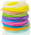 100 pieces of silicone jelly bracelets, glowing 80s hairbands, multi-color rainbow silicone wristbands, Valentine's Day bracelet. 