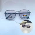 Blue auto optical filter (color changing) photochromic zy2055 anti-blue light male and female sun glasses with destination. 