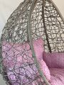 Oval Egg Hanging/ Patio Swing Chair. 