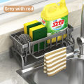 Kitchen Shelf Cleaning Cloth Storage Draining Rack Household Detergent Sponge Rack Water Sink Water Sink Water Sink Artifact.