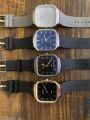 Square Dial New Style Watch for Men,Slim  Steel Built Design in Fashion. 
