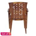 Bagmati Plastic Deluxe Chair (Ch-803) - Set Of 4. 