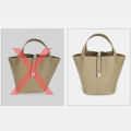 For H Picotin18 22 Felt Cloth Insert Bag Organizer Makeup Handbag Organizer Travel Inner Purse Portable Cosmetic Bags. 