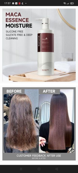 Karseell%20Maca%20Essence%20Moisture%20Shampoo%20For%20Dry%20And%20Damaged%20Hair%20500Ml%20-%20Image%202