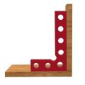 Carpenter Square, L Square Right Angle Ruler ,Small Pocket Wood Working Tool, Aluminum Framing Alloy Square for Measuring Layout. 