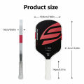 LABS Project Boomstk Elongated Pickleball Paddle 16mm Boom Core Racket Pure Foam Paddle. 